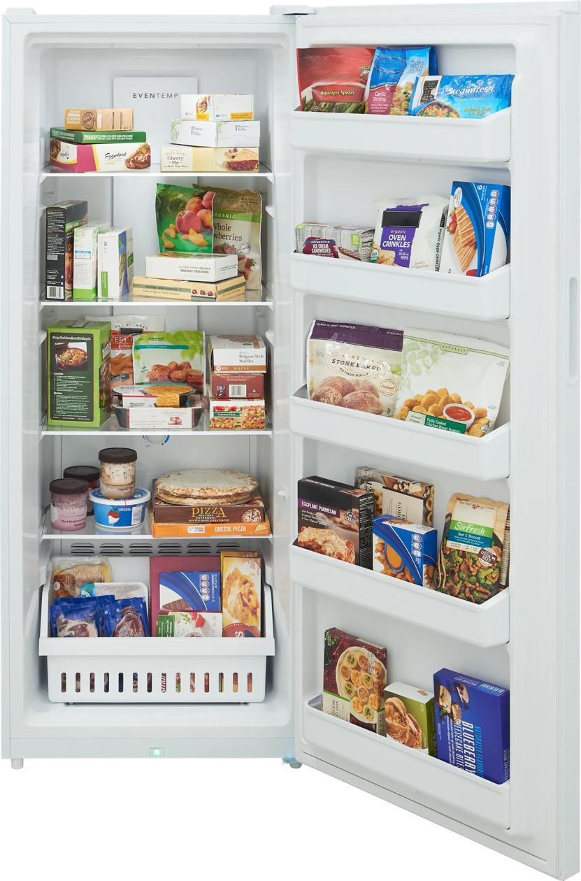 Frigidaire FFUE1326AW 13 Cu. Ft. Garage Ready Upright Freezer