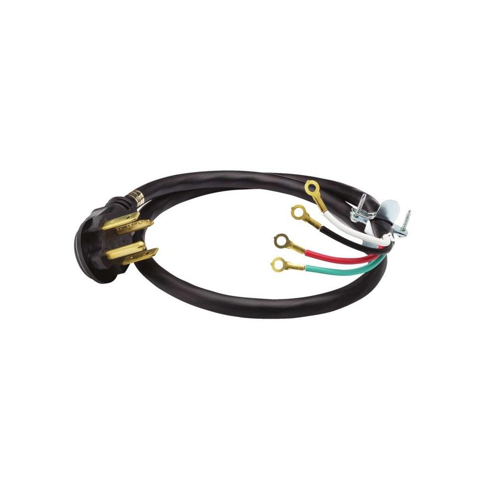 Frigidaire 5304512980C10 Smart Choice 4' 30 Amp 4 Wire Dryer Cord
