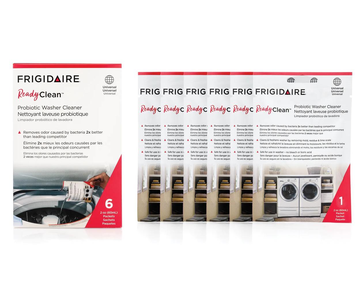 Frigidaire 10FFPROL02 ReadyClean™ Probiotic Washer Cleaner 6 pack