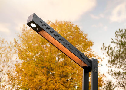 Napoleon Bbq NEOFV80IH Phantom Freestand Outdoor Electric Infrared Heater , Electric, Matte/Matt Black