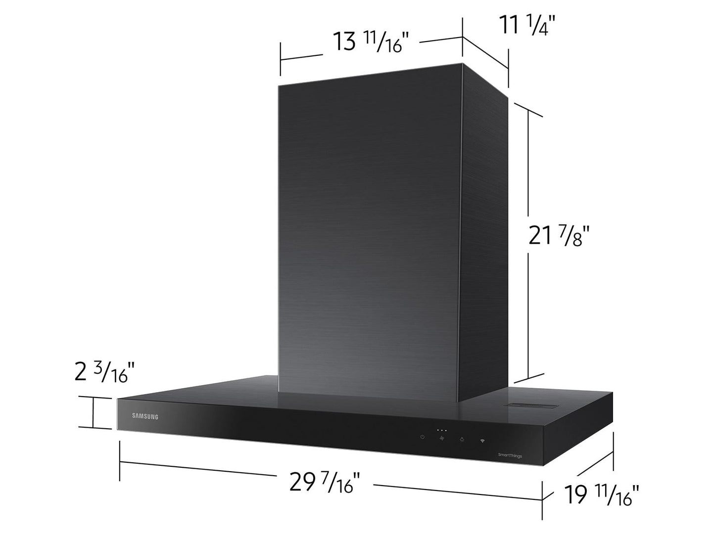 Samsung NK30CB600W33 Bespoke Hood Low Noise  630 CFM  30" Width