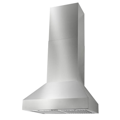 Thor Kitchen 30 Inch Professional Wall Mount Pyramid Range Hood - Model Trh30p