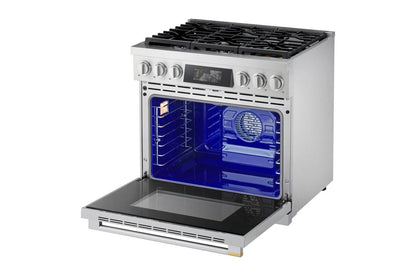 LPGU6319Y LG SIGNATURE 6.3 cu. ft. Smart Gas Slide-In Pro Range with Dynamic ProBake Convection®, Air Fry, Air Sous Vide and Roast Mode