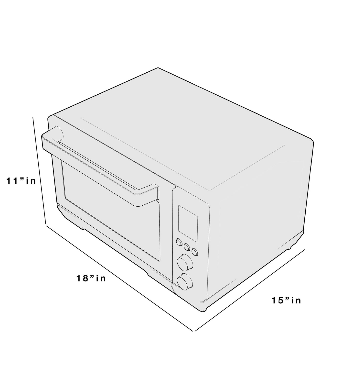 G9OCABSSPSS GE Quartz Convection Toaster Oven