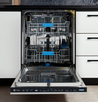 PDT715SIYII GE Profile™ ENERGY STAR® Panel-Ready Top Control Stainless Interior Dishwasher with Microban™ Antimicrobial Technology