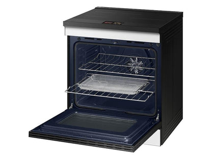 Samsung NSI6DG9900SR Bespoke 6.3 cu. ft. AI Slide-In Induction Range with AI Hub™ & Smart Oven Camera in Stainless Steel