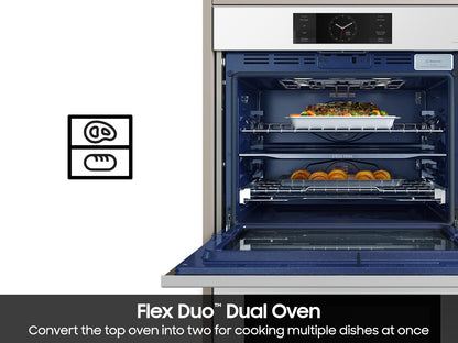 Samsung NV51CB700D12 Bespoke AI Double Wall Oven AI Home 7" Display  AI Pro Cooking™  5.1 cu.ft./5.1 cu.ft.