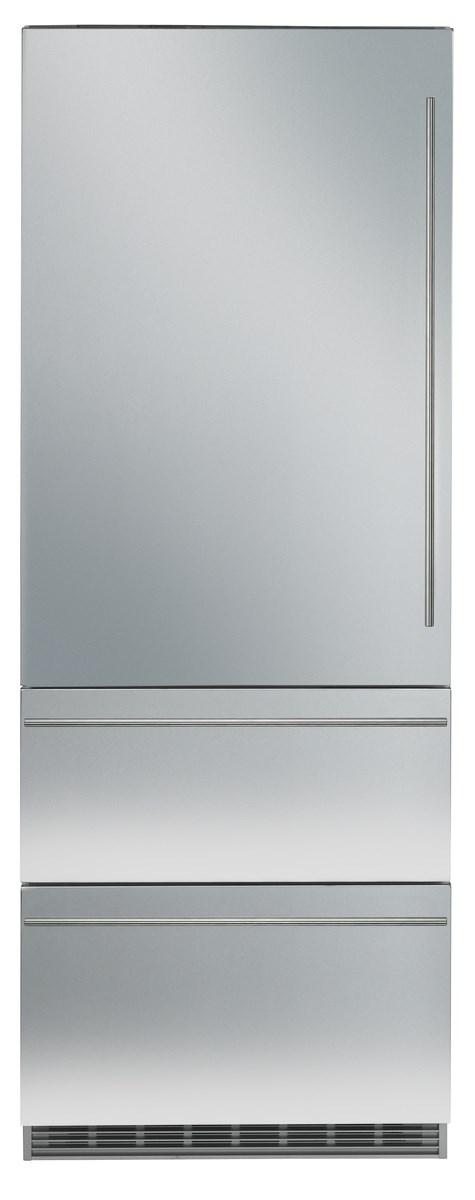 Liebherr Combined refrigerator-freezer with NoFrost for integrated use