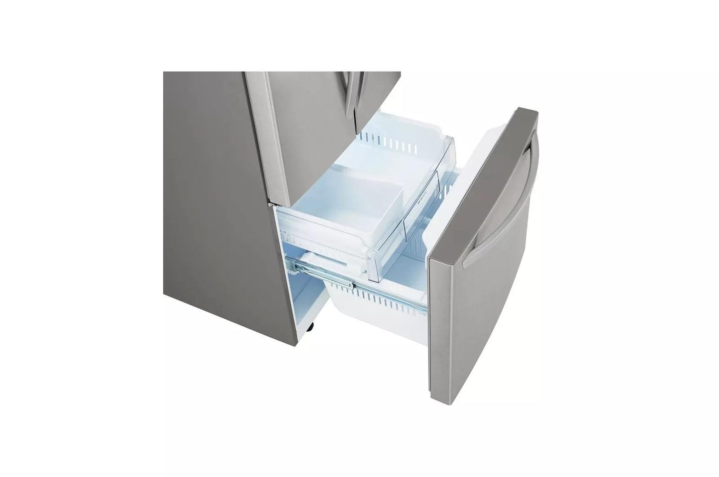 Lg LFCS22520S 22 cu. ft. 30-inch Wide French Door Refrigerator - Stainless Steel