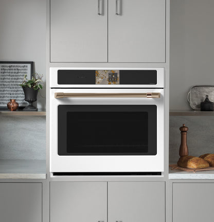 Cafe CTS90DP4ZW2 CAF(EBACK)™ Professional Series 30" Smart Built-In Convection Single Wall Oven