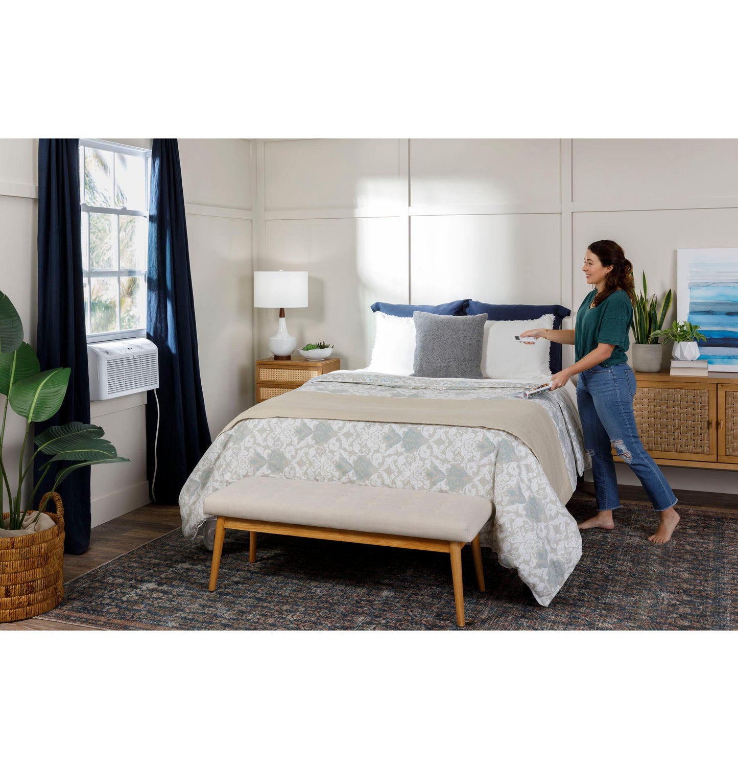 AHEL06BB GE® 6,200 BTU Ultra Quiet Window Air Conditioner for Small Rooms up to 250 sq. ft.