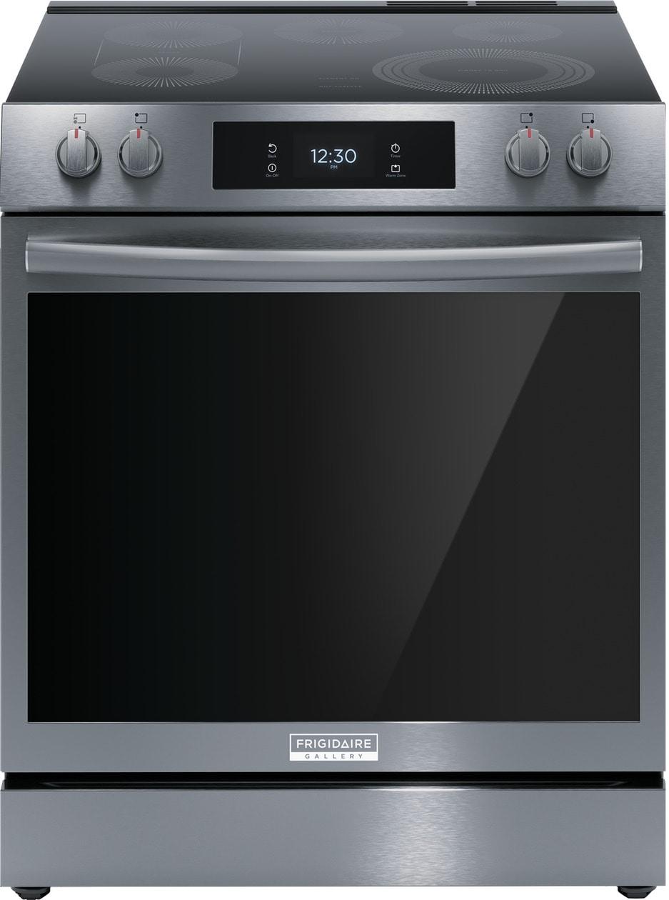 Frigidaire GCFE3060BD 30" Front Control Electric Range with Total Convection