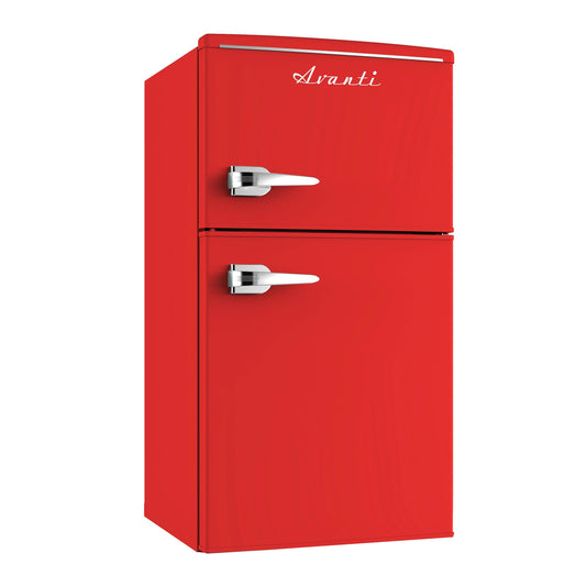 RMRT30X5RIS Avanti 3.1 Cu. Ft. Retro Compact Refrigerator - Red