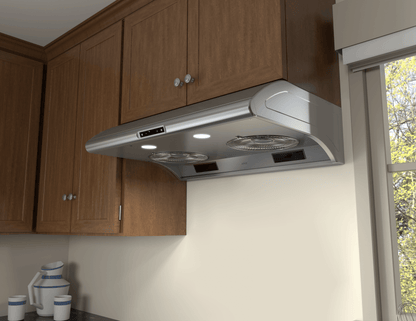 Zephyr AK2100BW Typhoon, UC, 30", Wht, 850 CFM, ACT