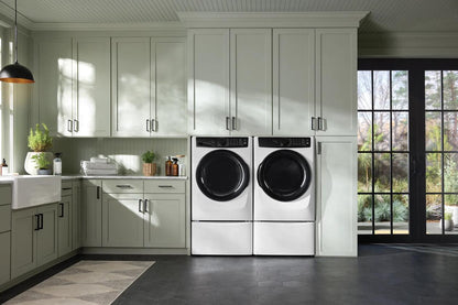 Electrolux ELFE7738MW Front Load Perfect Steam™ Electric Dryer with Balanced Dry™ and Instant Refresh - 8.0 Cu. Ft.