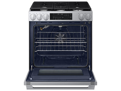 Samsung NSG90H60SR Bespoke Smart Slide-in Gas Range Pro Style Elite Design  Illuminated Knobs  Air Fry Max