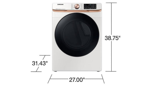 Samsung DVE50BG8300E Front Load Electric Dryer Steam Sanitize+  Sensor Dry  7.5 cu.ft.