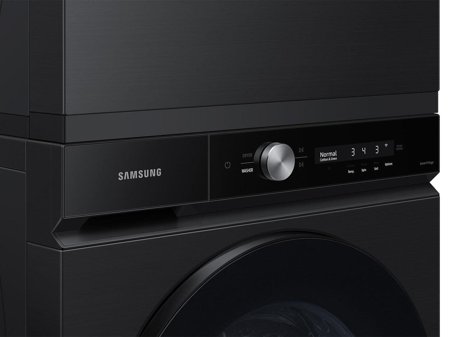 Samsung WF53BB8700AV Bespoke AI Front Load Washer Super Speed Wash  AI Smart Dial  5.3 cu.ft.