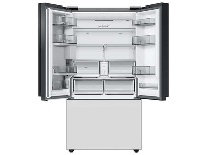 Samsung RF24BB660012 Bespoke 3-Door French Door Refrigerator (24 cu. ft.) with Beverage Center™ in White Glass