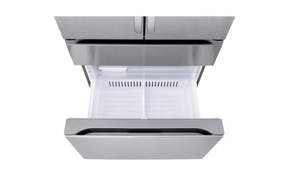 Lg 30 cu. ft. Smart Standard-Depth MAX™ 4-Door French Door Refrigerator with Full-Convert Drawer™