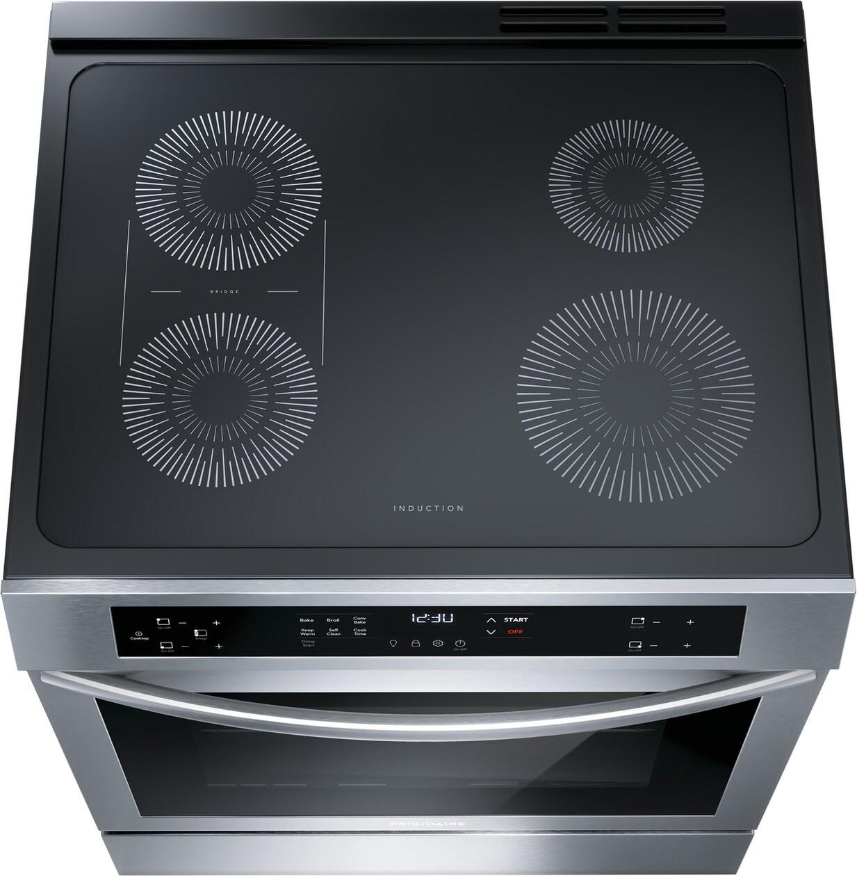 Frigidaire FCFI3083AS 30" Front Control Induction Range with Convection Bake