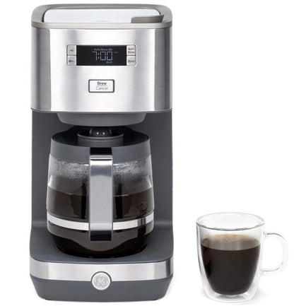 G7CDAASSPSS GE Drip Coffee Maker with Glass Carafe
