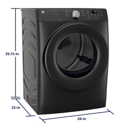 GFD35ESPYDS GE® ENERGY STAR® 7.8 cu. ft. Capacity Smart Front Load Electric Dryer