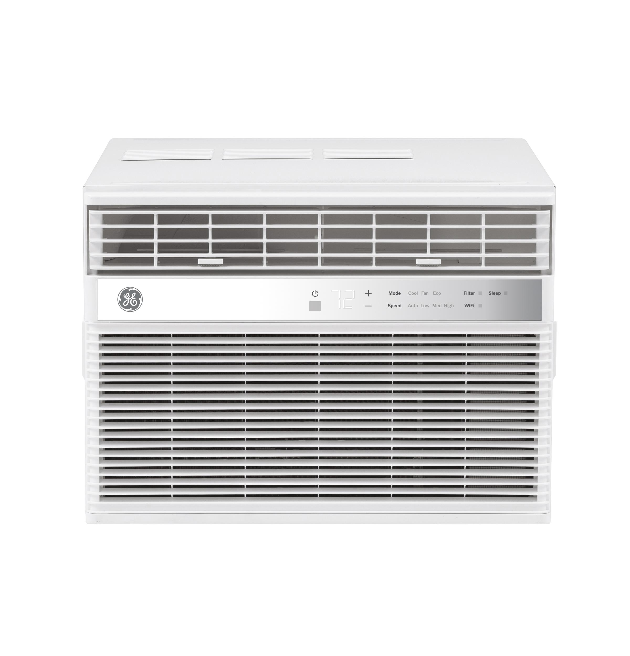 GE® 10,000 BTU Smart Electronic Window Air Conditioner for Medium Rooms up to 450 sq. ft.