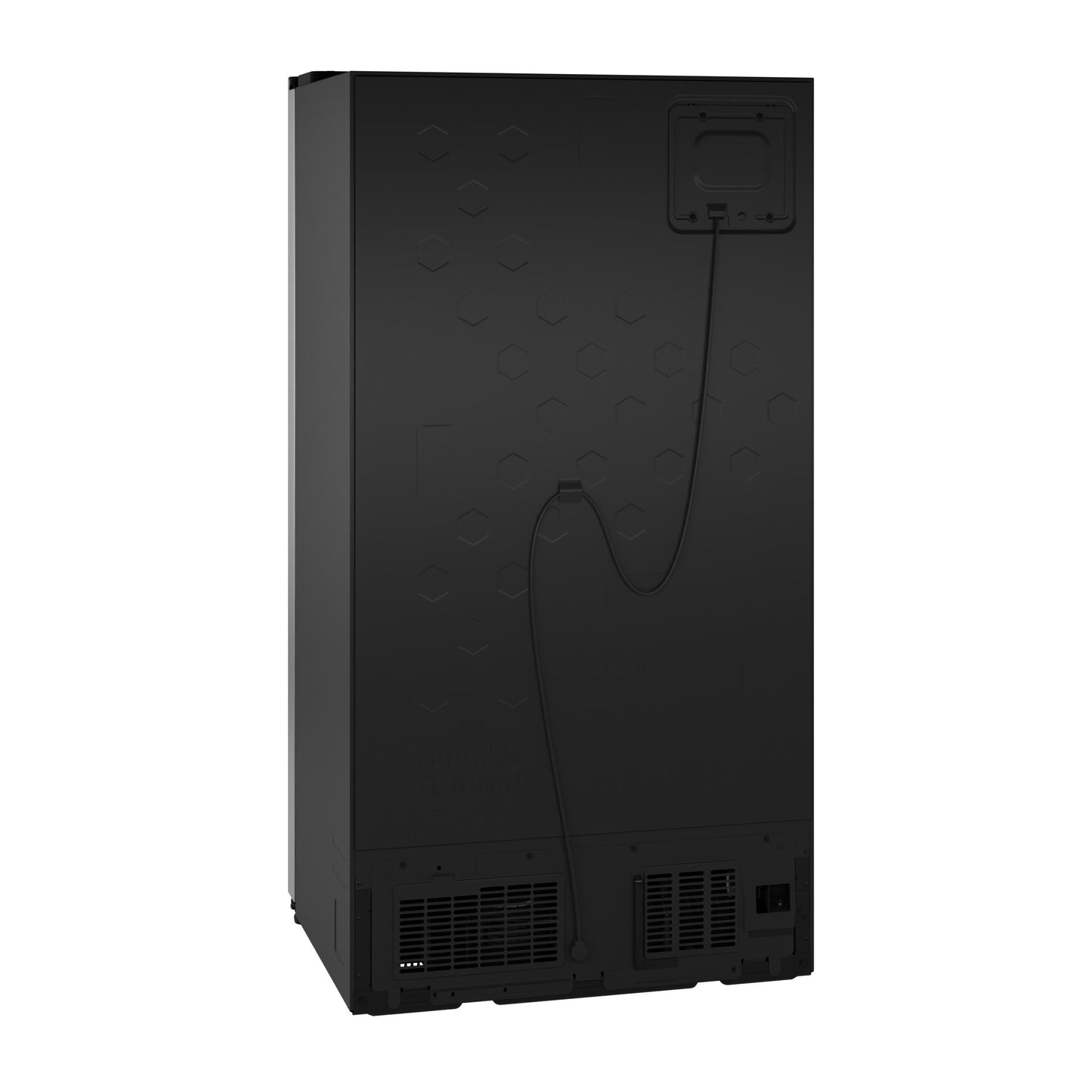 GZS24PYYFS GE® 23.5 Cu. Ft. Counter-Depth Side-By-Side Refrigerator with LED Light Walls and Extra Tall Dispenser