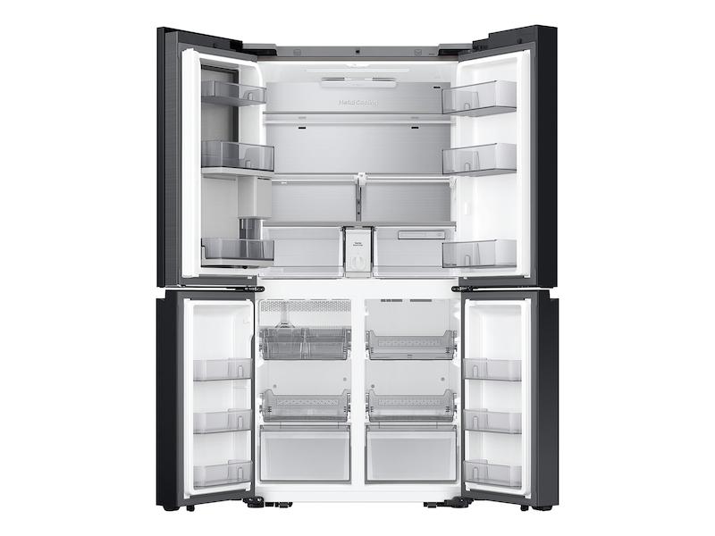 Samsung RF23DB9900QD Bespoke Counter Depth 4-Door Flex™ Refrigerator (23 cu. ft.) with AI Family Hub+™ and AI Vision Inside™ in Stainless Steel