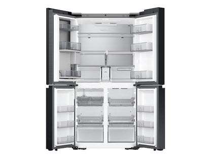 Samsung RF23DB9900QD Bespoke Counter Depth 4-Door Flex™ Refrigerator (23 cu. ft.) with AI Family Hub+™ and AI Vision Inside™ in Stainless Steel