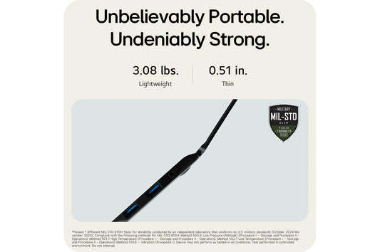 16T90TPKAAB4U1 LG gram Pro 2-in-1 16 Inch, Thin and Lightweight Laptop, Windows 11 Home, Intel® Evo Edition - Intel® Core™ Ultra 7, 16GB RAM, 1TB SSD, Black