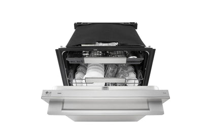 SDNTHS72S LG STUDIO FlushFit™ Dishwasher with 1-Hour Wash & Dry, QuadWash® Pro, and Dynamic Heat Dry™ with AutoVent™ Dry