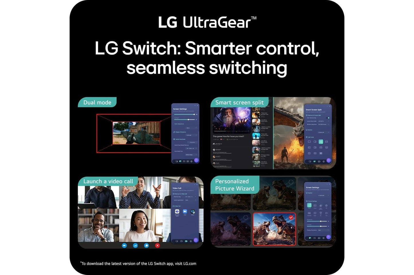 Lg 32G620BB 32 Inch UltraGear™ G6, QHD 200Hz Gaming Monitor