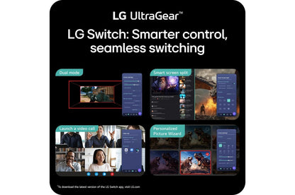 Lg 32G620BB 32 Inch UltraGear™ G6, QHD 200Hz Gaming Monitor