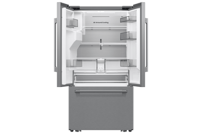 Samsung RF70H25HER Bespoke AI 3-Door French Door Zero Clearance Fit  Dual Auto Ice Maker  24 cu. ft.