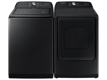 Samsung WA52DG5500AVUS 5.2 cu. ft. Large Capacity Smart Top Load Washer with Super Speed Wash in Brushed Black