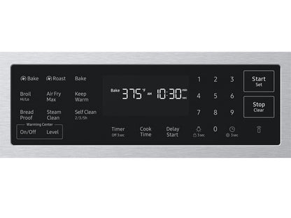 Samsung NSE70H63SR Bespoke Smart Slide-in Electric Range Pro Style Design  Air Fry Max  Precision Knobs