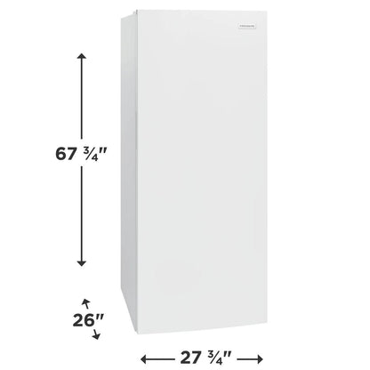 Frigidaire FRAE1626AW 16 Cu. Ft. Garage Ready Upright Refrigerator