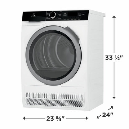 Electrolux ELFE4222AW 24" Compact Front Load Dryer - Ventless, Energy Star Certified, 4.0 Cu. Ft.