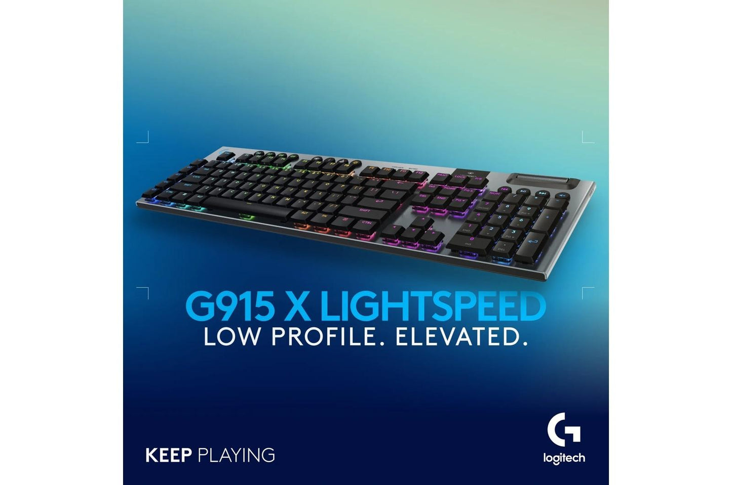 Lg 920012696 Logitech G915 X LIGHTSPEED Wireless Low Profile Gaming Keyboard