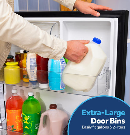 GPS21KGZBB GE® 21 Cu. Ft. Garage Ready Top-Freezer Refrigerator