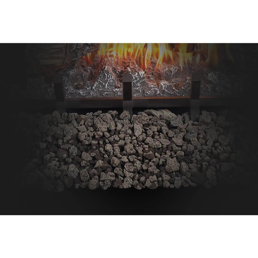 Napoleon Bbq GL24NE Fiberglow 24 Gas Log Set, Electronic ignition