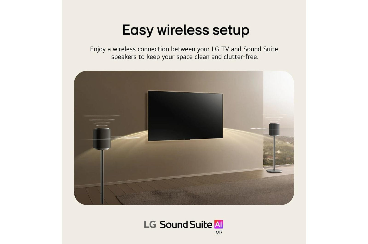 Lg M7 Sound Suite M7  Wireless Speaker  Dolby Atmos FlexConnect  Premium Spatial Audio