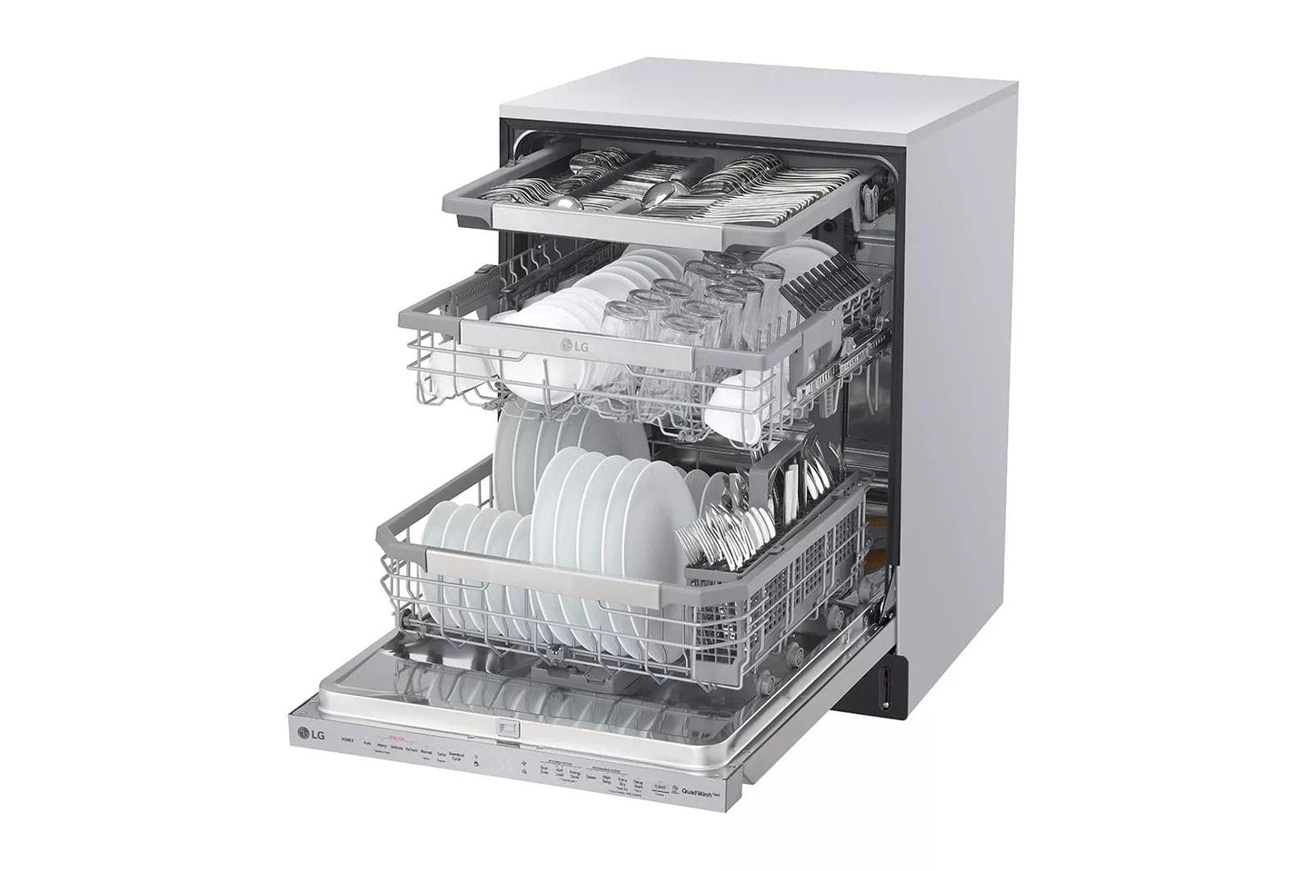 Lg LDP6810SS Top Control Smart Wi-Fi Enabled Dishwasher with QuadWash™ and TrueSteam®