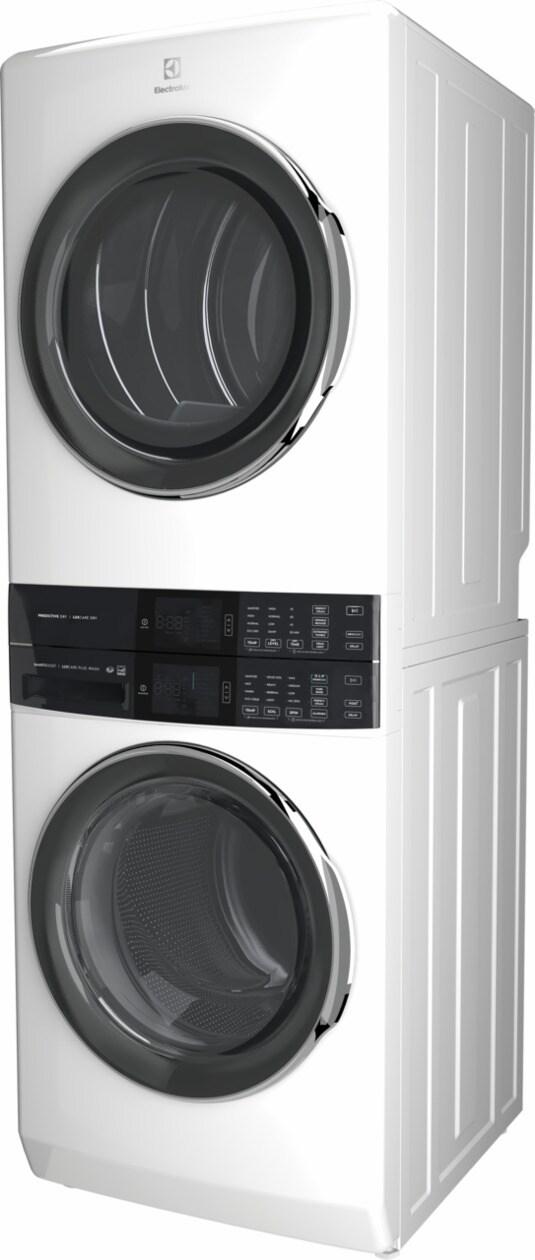 ELTE7600AW Electrolux Laundry Tower Single Unit Front Load 4.5 Cu. Ft. Washer & 8 Cu. Ft. Electric Dryer