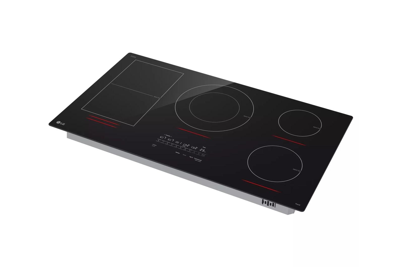 Lg CBIH3617BE 36" Smart Induction Cooktop with UltraHeat™ 5.0kW Element