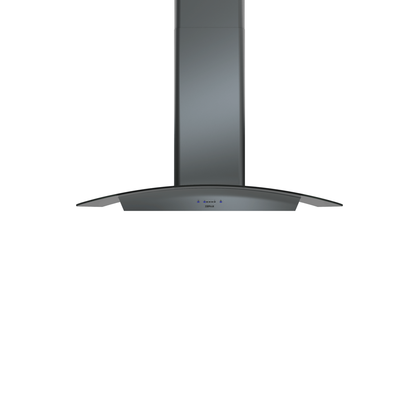 Zephyr ZREE42ABSGG Ravenna, Island, 42", Blk SS, 600 CFM