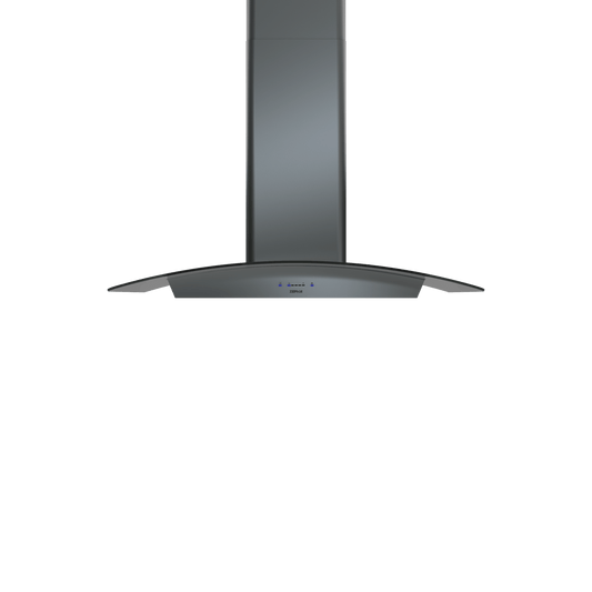 Zephyr ZREE42ABSGG Ravenna, Island, 42", Blk SS, 600 CFM