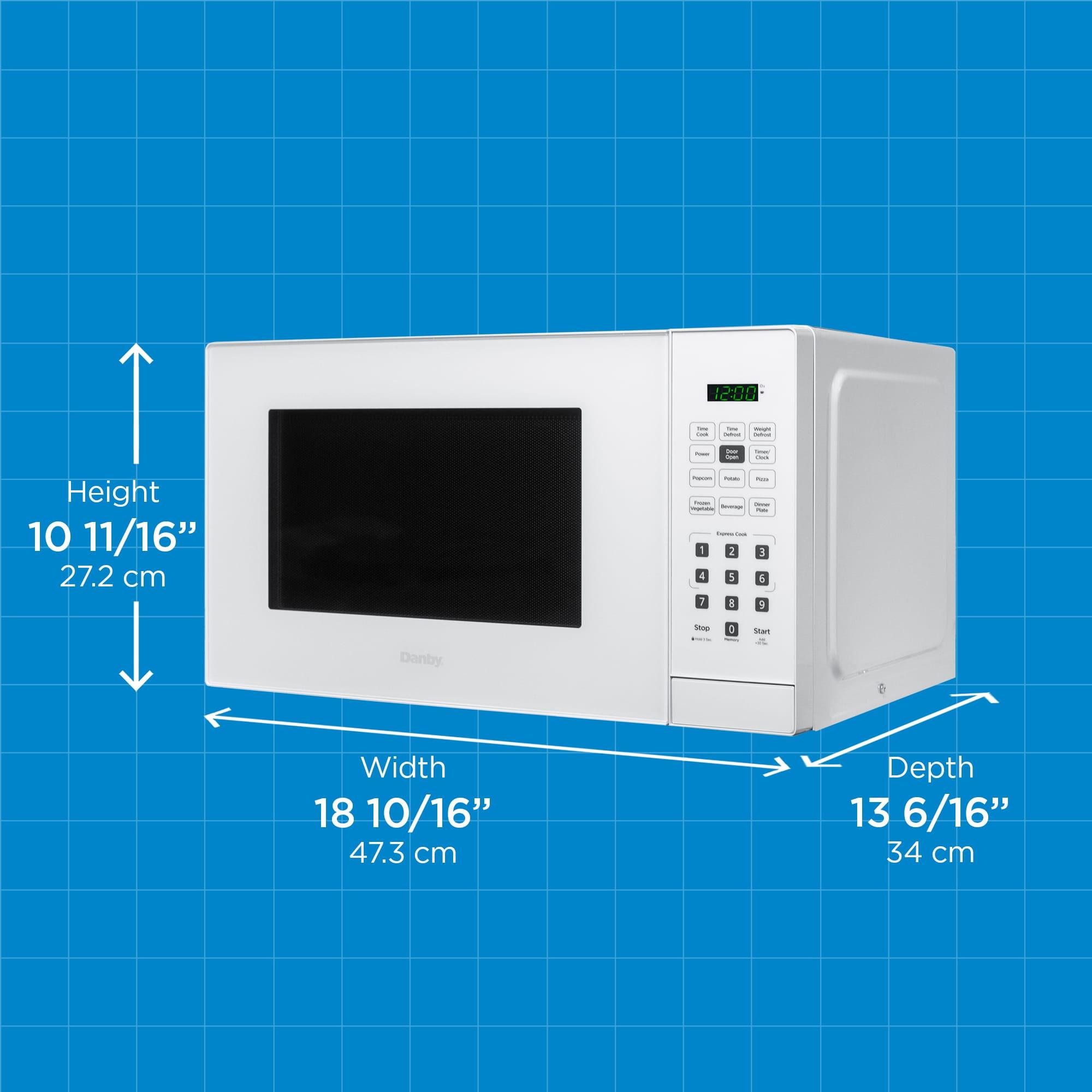 DBMW0921BWW Danby 0.9 cu. ft. Countertop Microwave in White